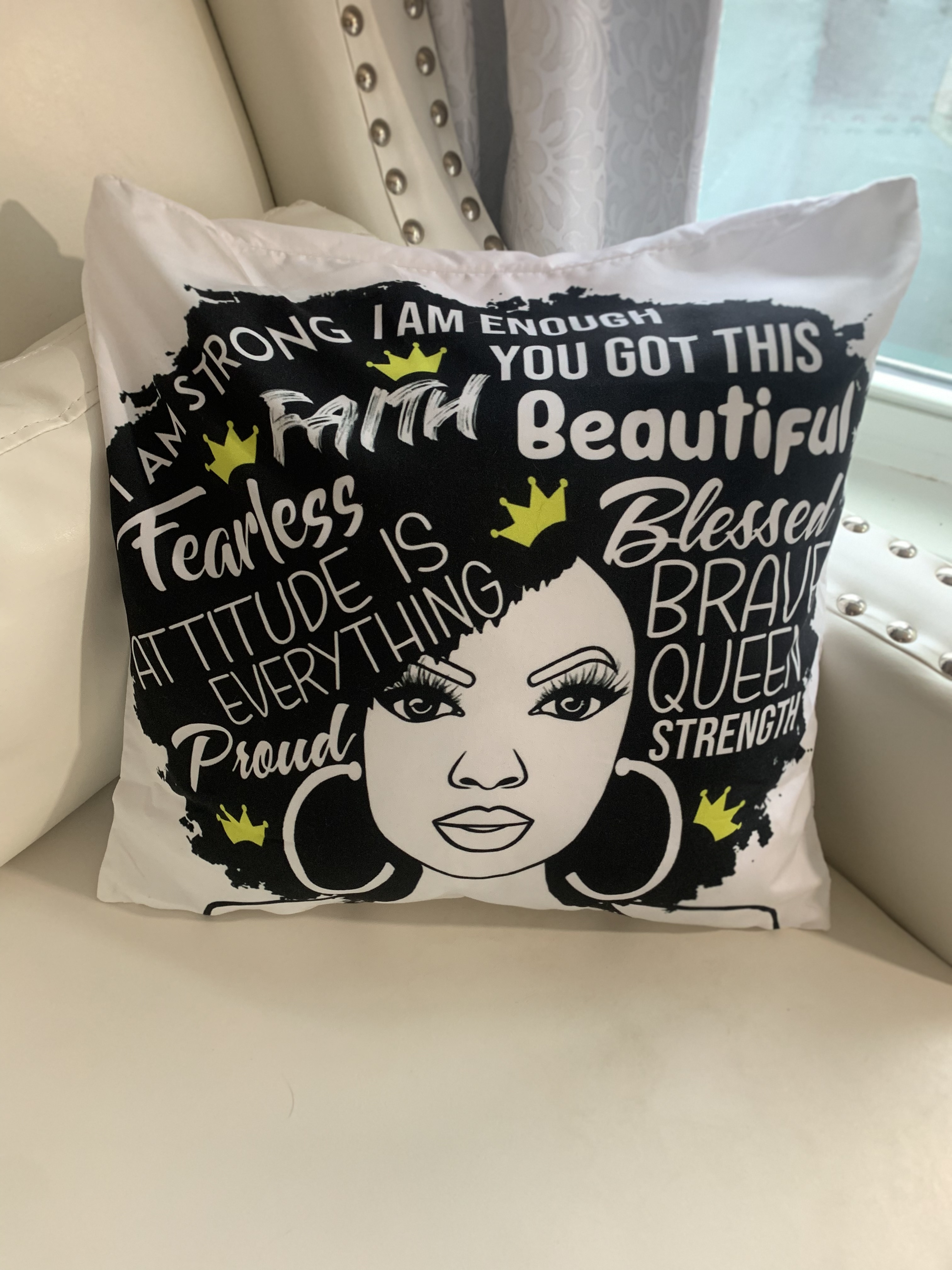 Look in the Mirror Pillow